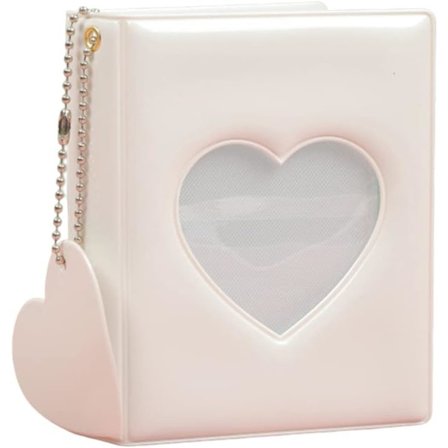 Fotokort - Mini fotoalbum - Hvid 11 x 8,5 cm - Fotoalbum -