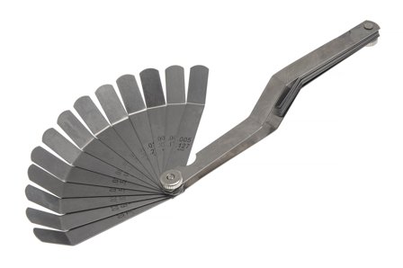 PELA 494348 Bladmått 26 blad, mm och tum, Mått & vattenpass