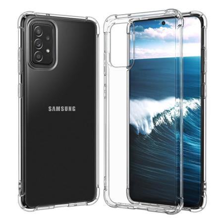 Kraftfullt Skyddsskal (FLOVEME) - Samsung Galaxy A52 Transparent/Genomskinlig