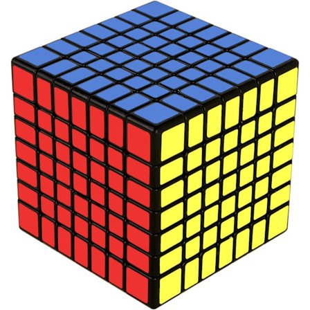 7x7 Speed Cube, 7x7x7 kuutio erittäin kestävillä tarroilla ja eloisilla väreillä (7x7x7) 7x7x7[GKS]