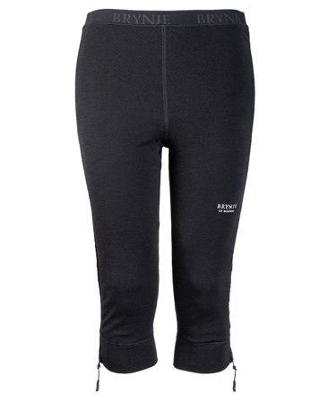 Brynje Arctic Zip-off 3/4 Legs Black