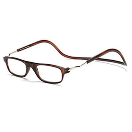 Magnetiske lesebriller sammenleggbare menn kvinner klikk front nakke hengende sammenleggbar