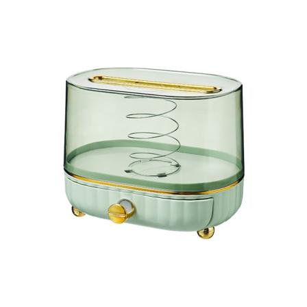 vihreä pehmopaperipidike Ylellinen paperilautasliinalaatikko, olohuone, High-e