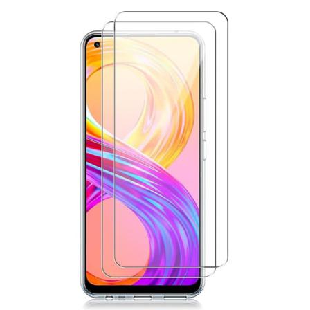 2-pack - Realme 8 Skärmskydd I Härdat Glas