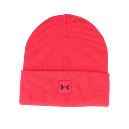 Under Armour - Rood cuff Beanie - Halftime Racer Red Cuff @ Hatstore