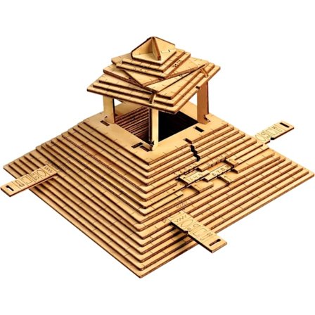 Pyramid Puzzle Box - Escape Room i en boks - Hjernetrim-puslespill for voksne og tenåringer - Puzzle Box