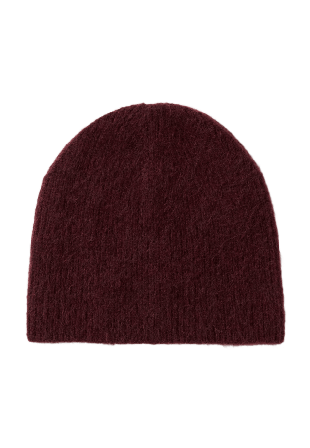 Wera Mössa i ull- och mohairmix BARBRO Mössor & hattar Röd ONESIZE