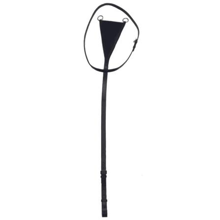 Blenheim Leather Horse Bib Martingale Cob Black