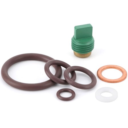 Bærbar dykkekontrollventil Reparasjons- og erstatningssett O-ring Plugg Ventilbasekomponent