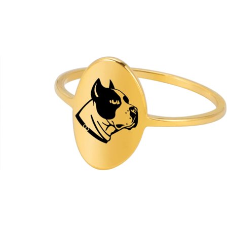 Hunderinger Labrador Bulldog Valpeelsker Band Ring Hundesmykker, ZQKLA