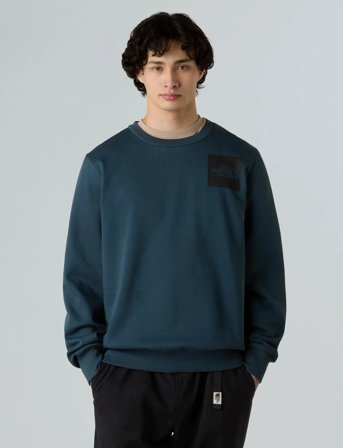The North Face M Fine Crew - Green - S