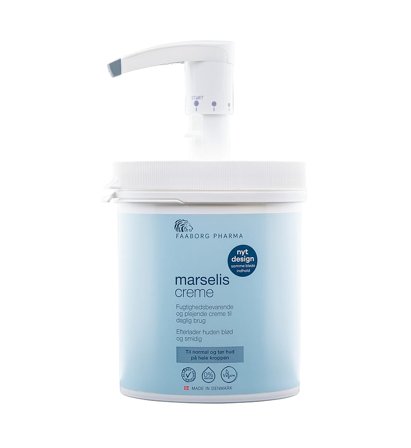 Faaborg Pharma Marselis Orig. Creme Krukke M/Pumpe 1000 ml, Skincare, Ansigtspleje, Dagcreme