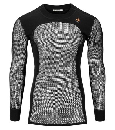 Aclima WoolNet Crewneck Shirt Man Jet Black