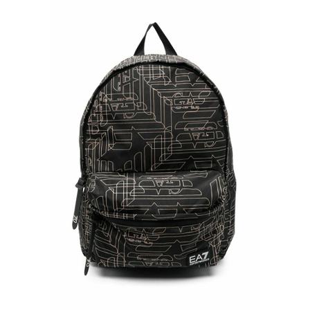 Emporio Armani Ea7, Backpacks Czarny, Mężczyzna, Rozmiar: ONE Size