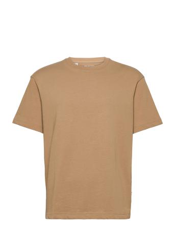 Slhloosegilman220 Ss O-Neck Tee S Brown Selected Homme