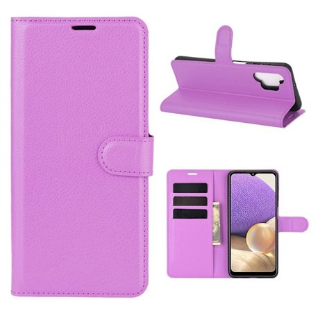 Classic Samsung Galaxy A32 5G flip kuoret - Violetti