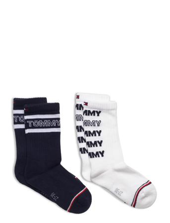 Th Kids Sock 2P Sport Tommy Socks & Tights Socks Blå Tommy Hilfiger