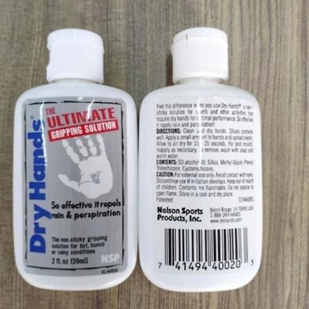 59 ml Tørre hender Antiskid Svetteabsorberende Tørr håndvæske for sportsgrep Stangdans, Baseball, Golf, Tennis, Regnbevegelse