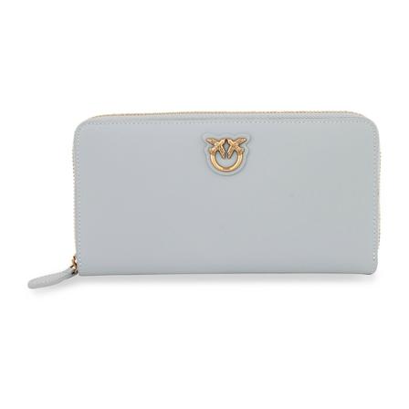 Pinko Wallets Cardholders Grå, Dame Punge og Kortholder, Størrelse: ONE Size