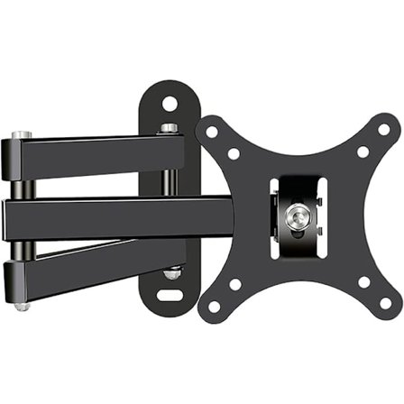 TV Vægbeslag Justerbart Fladskærms TV Vægbeslag med 15 Graders Hældning til 14-27 Tommer LCD LED Skærm