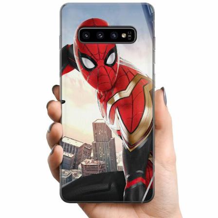 Samsung Galaxy S10+ Tpu Mobilskal Spiderman