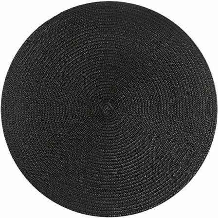 4 kappaleen pyöreät pöytätabletit Vintage puuvilla pöytätabletit Kangas pöytätabletti Helppo puhdistaa Liukumaton Lämmönkestävä Pöytätabletit 