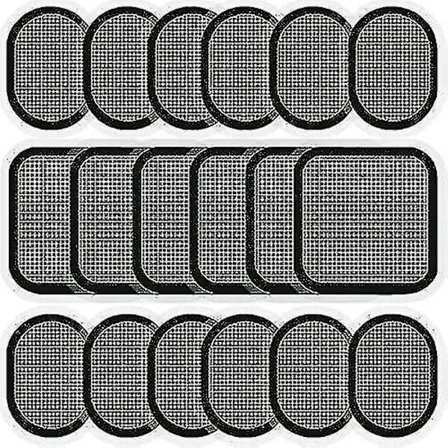 Erstatningsgelputer for alle abdominalbelter, 6 sett (18 gelputer)