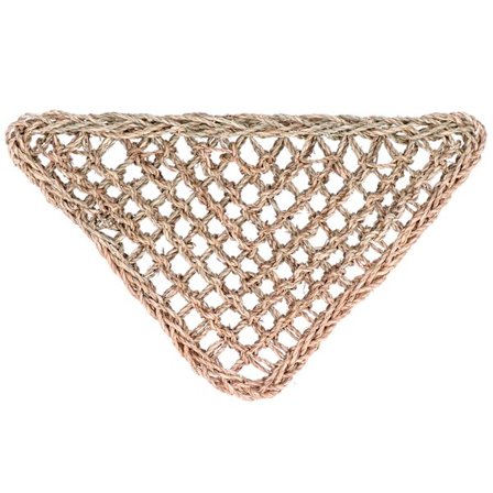 Trekantet 32x32x42CM Øgle Hengekøye Dyrekrypmatte Halmmadrass Reptilhengende seng