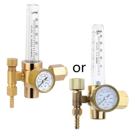 Flowmåler Argon Co2 Gas Regulator Tig Mig Svejsning Trykreduktion Flowmåler