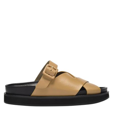 Wandler Flat Sandalen , Bruin , Dames , Maat: 40 EU