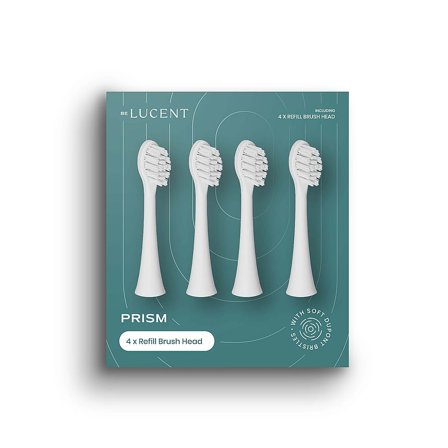 Be Lucent Prism Heads White, Medicin & Pleje, Tandbørster, Voksentandbørster