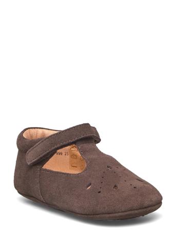 Bisgaard Bloom Shoes Summer Shoes Sandals Brun Bisgaard