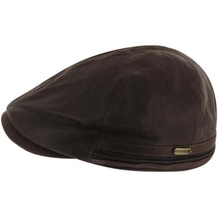 Stetson Duck Cap Cowhide Men caps Brown M