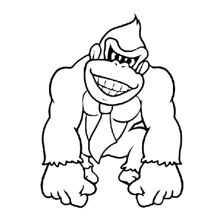 Väggdekor - Super Mario Donkey Kong