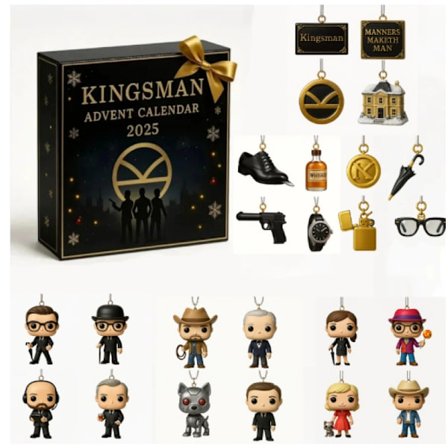 Hot Sale! Notre Dame Fighting Irish 138-årsjubileum Julekalenderpynt, Akryl Tredekorasjon 2025