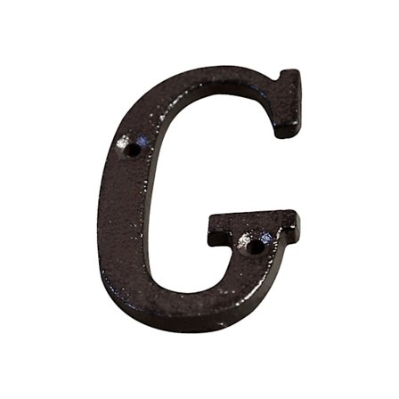 Kreativa Legering Smidesjärn Nummer Bokstav Kreativ DIY Hus Bokstav