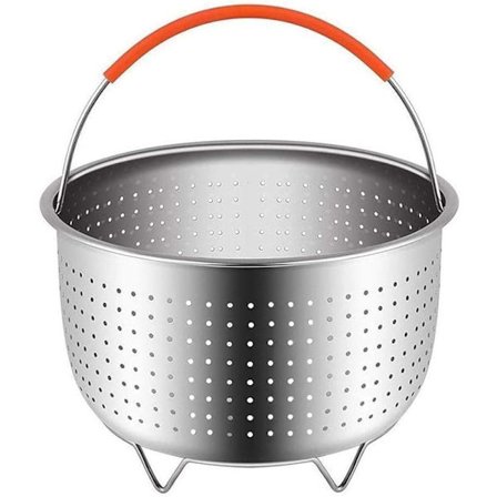 Dampkurv for Instant Pot, dampkurv i rustfritt stål