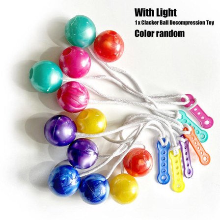 Pro-clackers Boll Dekompressionsleksak Barnfest Gynnar Födelsedagspresenter Presentpåsar Fyllmedel (Med Ljus)