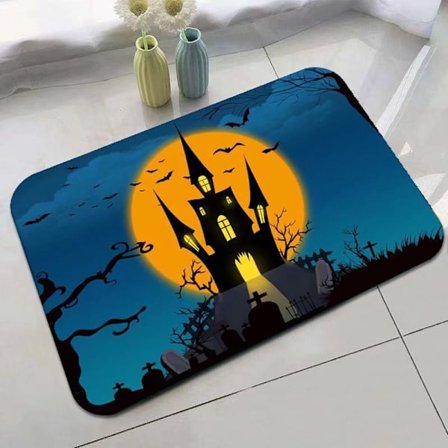 Halloween Dørmåtte Græskar Dørmåtte STYLE 6 STYLE 6