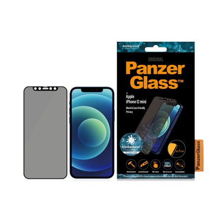 Panzer Privacy iPhone 12 Mini | Edge-to-Edge Screen Protector PanzerGlass - High quality tempered glass screen protector