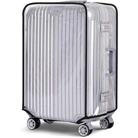 Kofferttrekk, Transparent PVC Kofferttrekk, Vanntett, Støvtett og Ripebeskyttelse, for Koffert, Bagasje