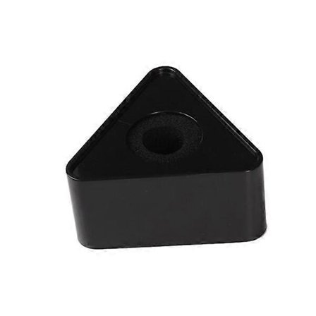 Mikrofon Intervju Triangulär Logo Flagga Station med 1,54-tums Hål