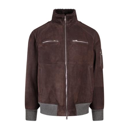 Brunello Cucinelli Jacket , Bruin , Heren , Maat: L