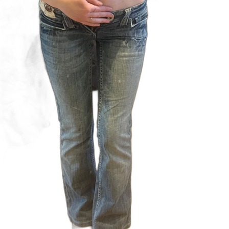 Blå bootcut jeansbyxor från Miss Me