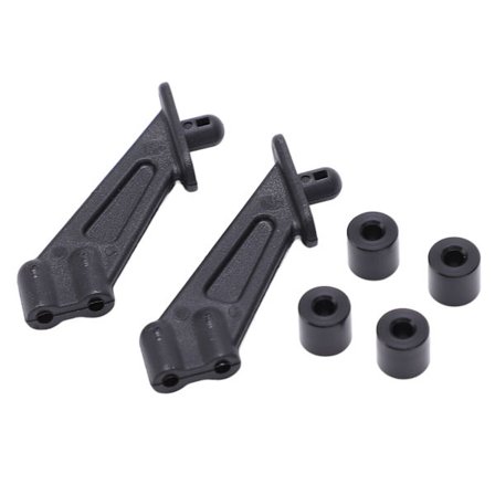 RC Bil Bagvinge Beslag Sort Plast Høj Styrke Udskiftning RC Bil Bagvinge Beslag Til ZD Racing DBX10 7531 1/10