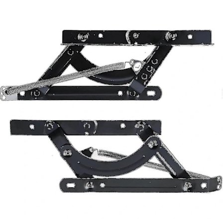 Sofa Sovesofa DIY Justerbar Fjeder Mekanisme Futon Hængsler Hardware Trippelklik Hængsler Hardware Til Sovesofa Møbler