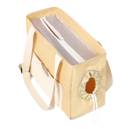 Kattbärväska Andningsbar Husdjursbärväska för Transport Promenader Vandring