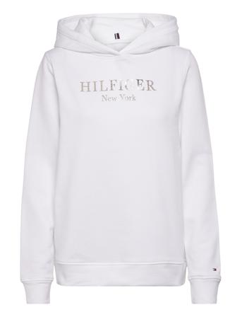 Reg Hilfiger Foil Hoodie Huppari Valkoinen Tommy Hilfiger