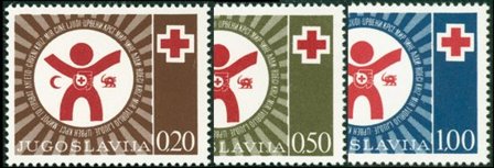 Jugoslavien 1977 Røde Kors - Postfrisk
