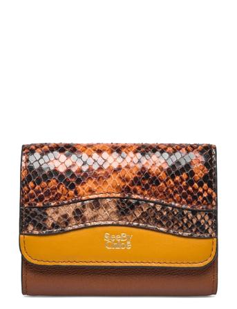 Layers Slg Bags Card Holders & Wallets Wallets Brun See By Chloé*Betinget Tilbud